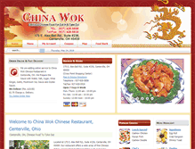 Tablet Screenshot of daytonchinawok.com